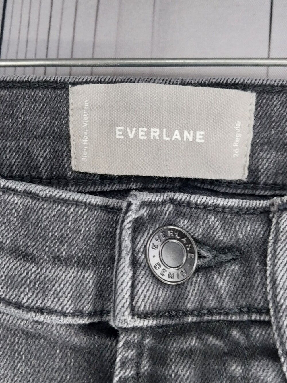 Everlane The Cheeky Bootcut High-Rise Raw Hem Casual Retro Boho Preppy Jeans - Picture 4 of 8